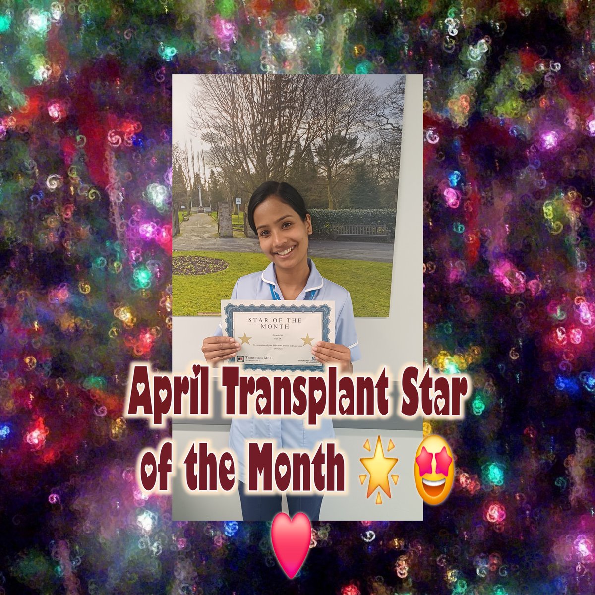 JimQuickMFT's tweet photo. Arts &amp; crafts session this morning, distraction &amp; creativity overflowing! And finally got to give Anju her certificate &amp; prize for April star of the month (top marks to anyone who spotted I put an old win pic up before! 😜) @Michaela0895 @parkerkarenj @MFT_PatientExp @MFTnhs https://t.co/pQZD11nBl0
