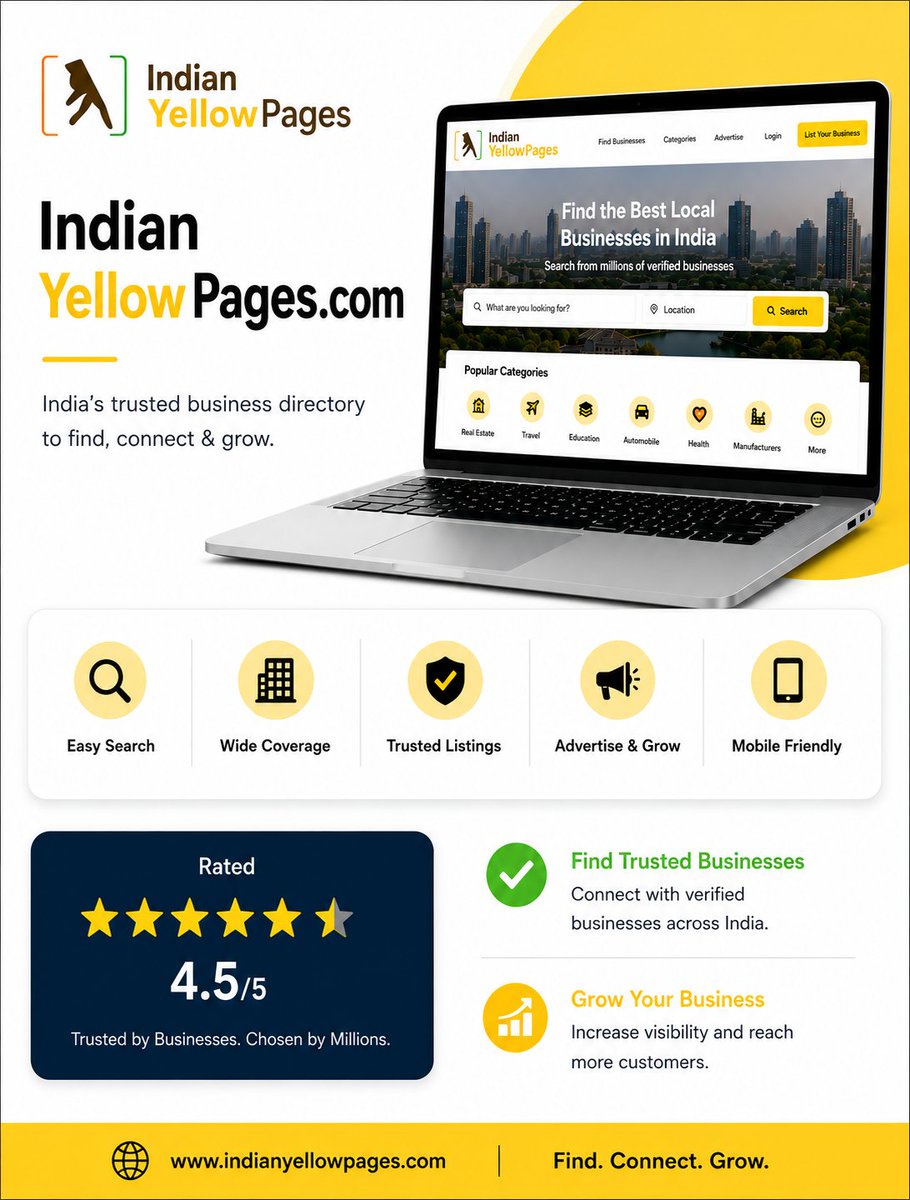 Indian Yellow Pages tweet media