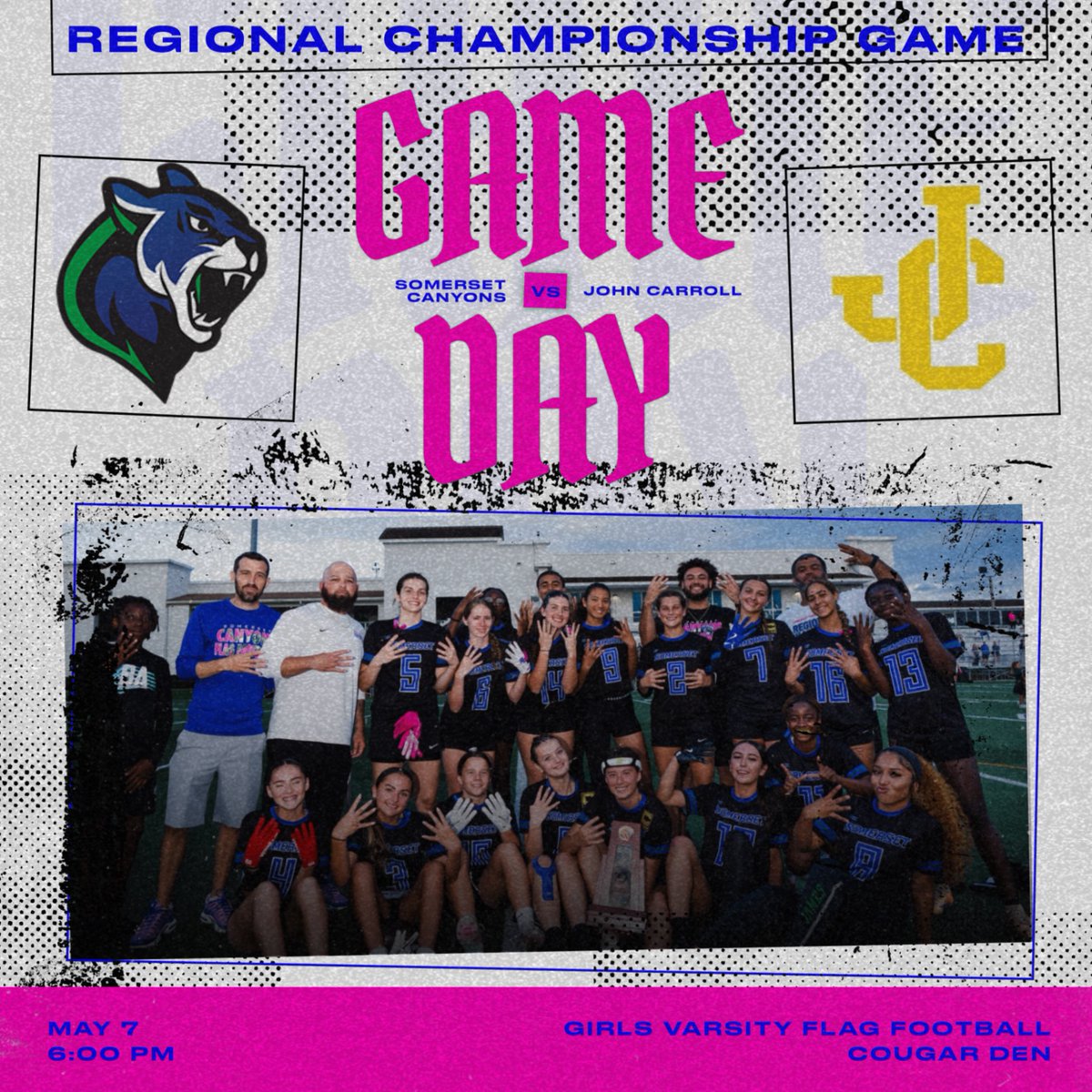 Somerset Cougars Girls Flag Football tweet media