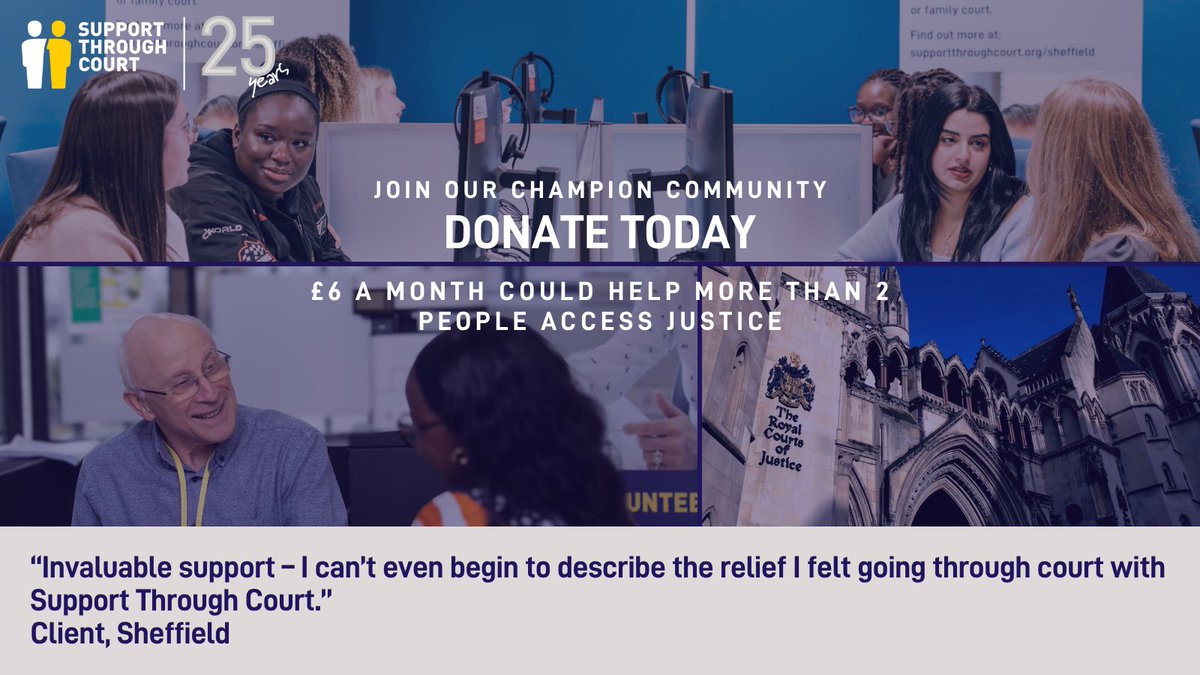 Support Through Court tweet media