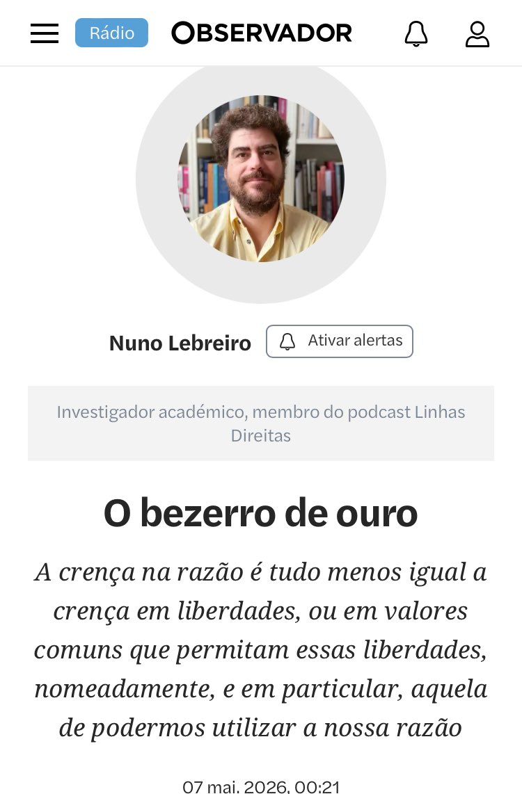 dehaasjager's tweet photo. Hoje, no Observador, um diagnóstico às raízes intelectuais do autoritarismo emergente e a necessidade de nos impormos na defesa das nossas liberdades individuais. Link👇. https://t.co/vYT4717iQ1