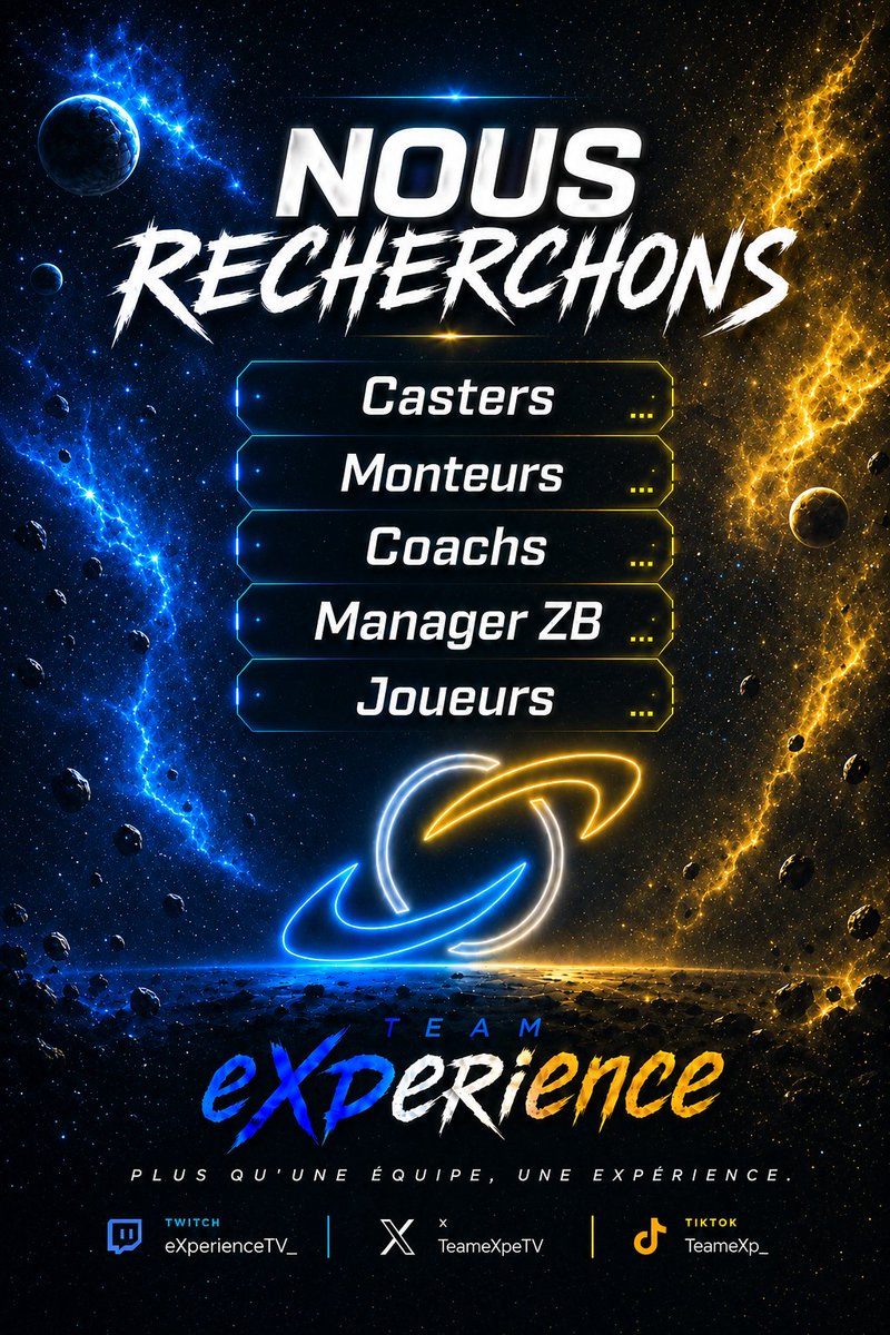 Team eXperience tweet media