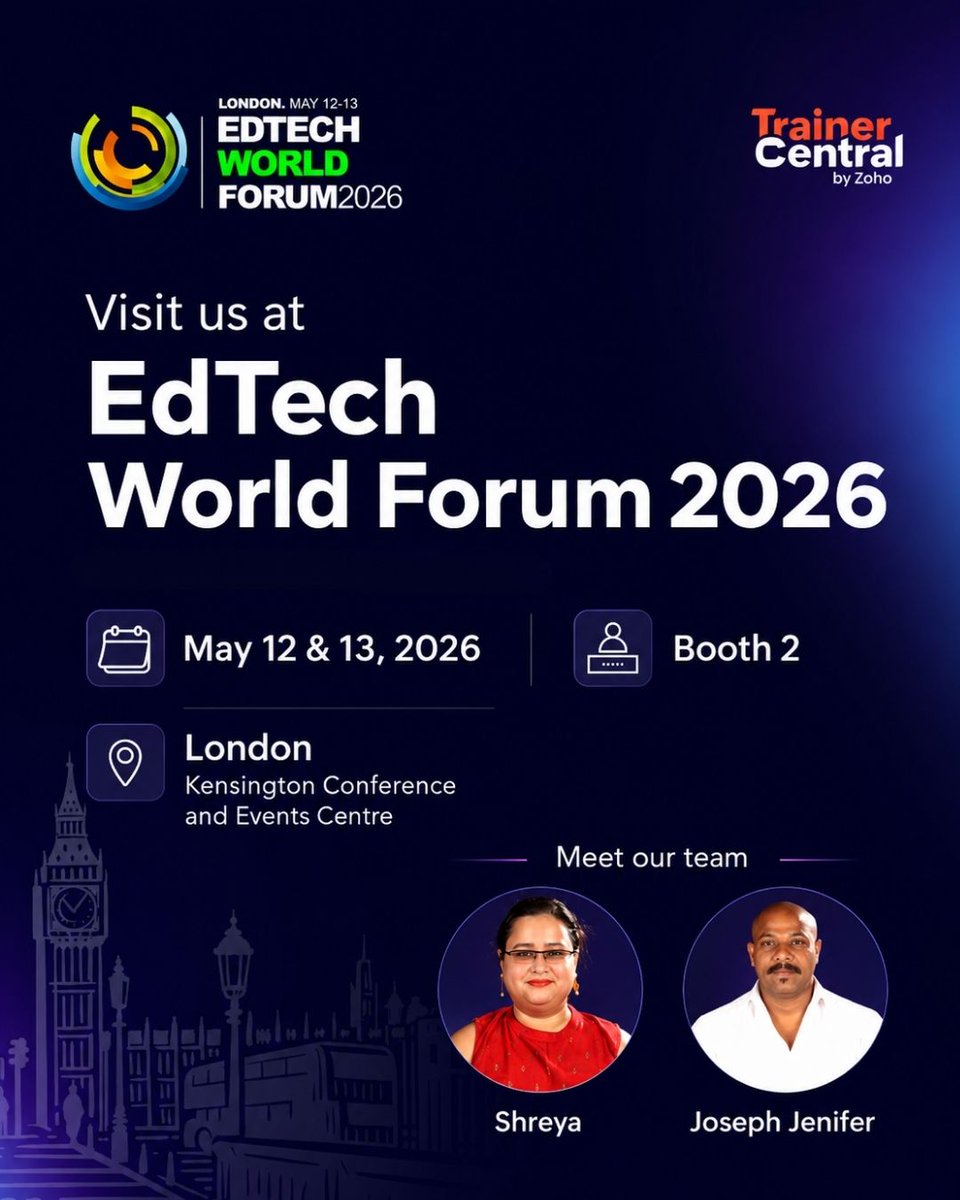 TrainerCentral by Zoho tweet media