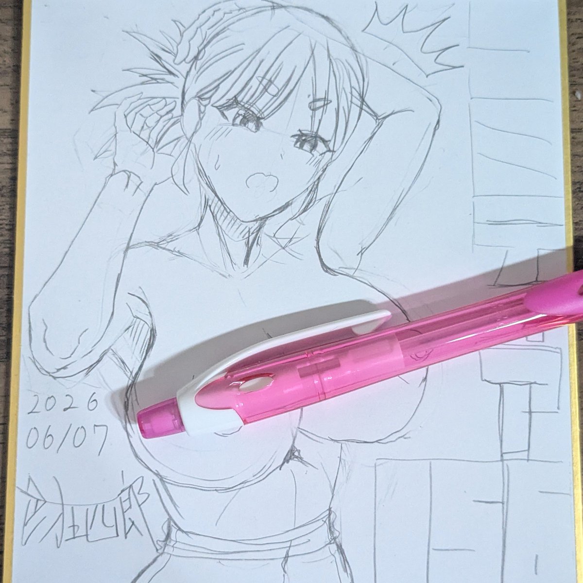 過去作よりJD格闘娘のラッキースケベ風です