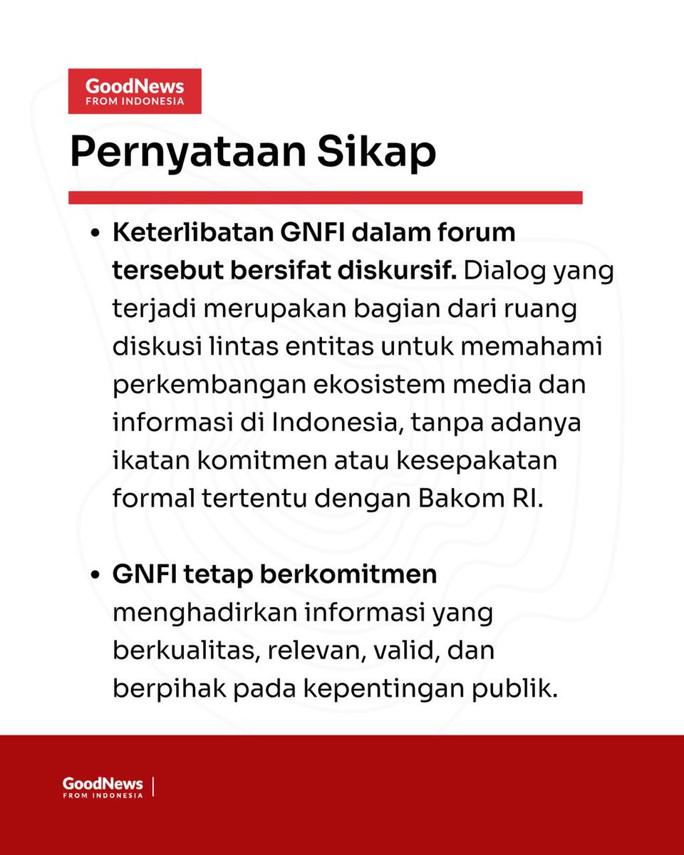 Good News From Indonesia tweet media