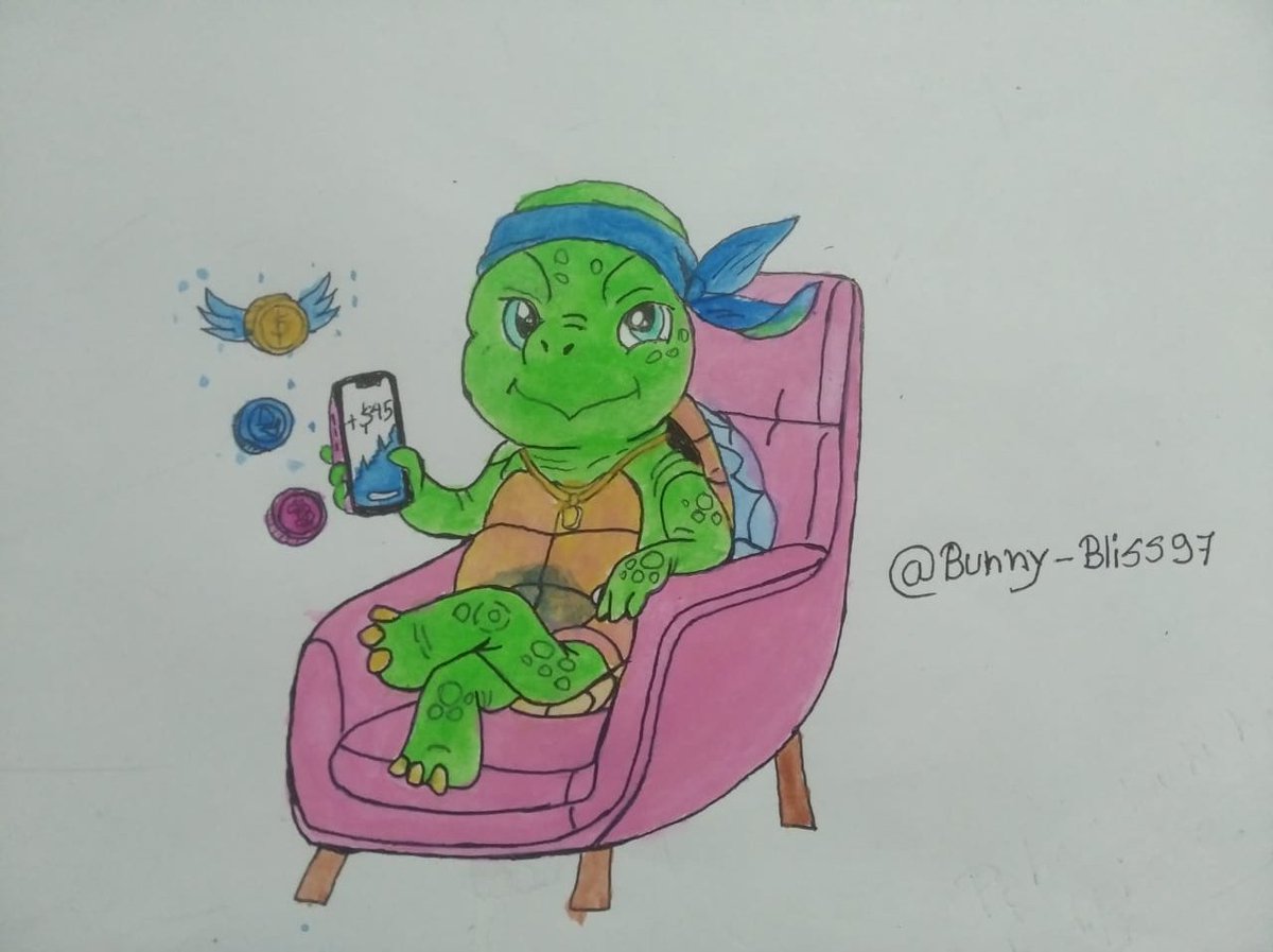 Bunny_Blish97's tweet photo. New art drop #shellmate 
Most people quit before their identity is recognized
Shellmate reminds me that consistency is silent wealth built slowly through discipline patience and showing up long after motivation disappears
@heyshellmates 
@Ty0xide
#turtle https://t.co/JpXk12fFiD