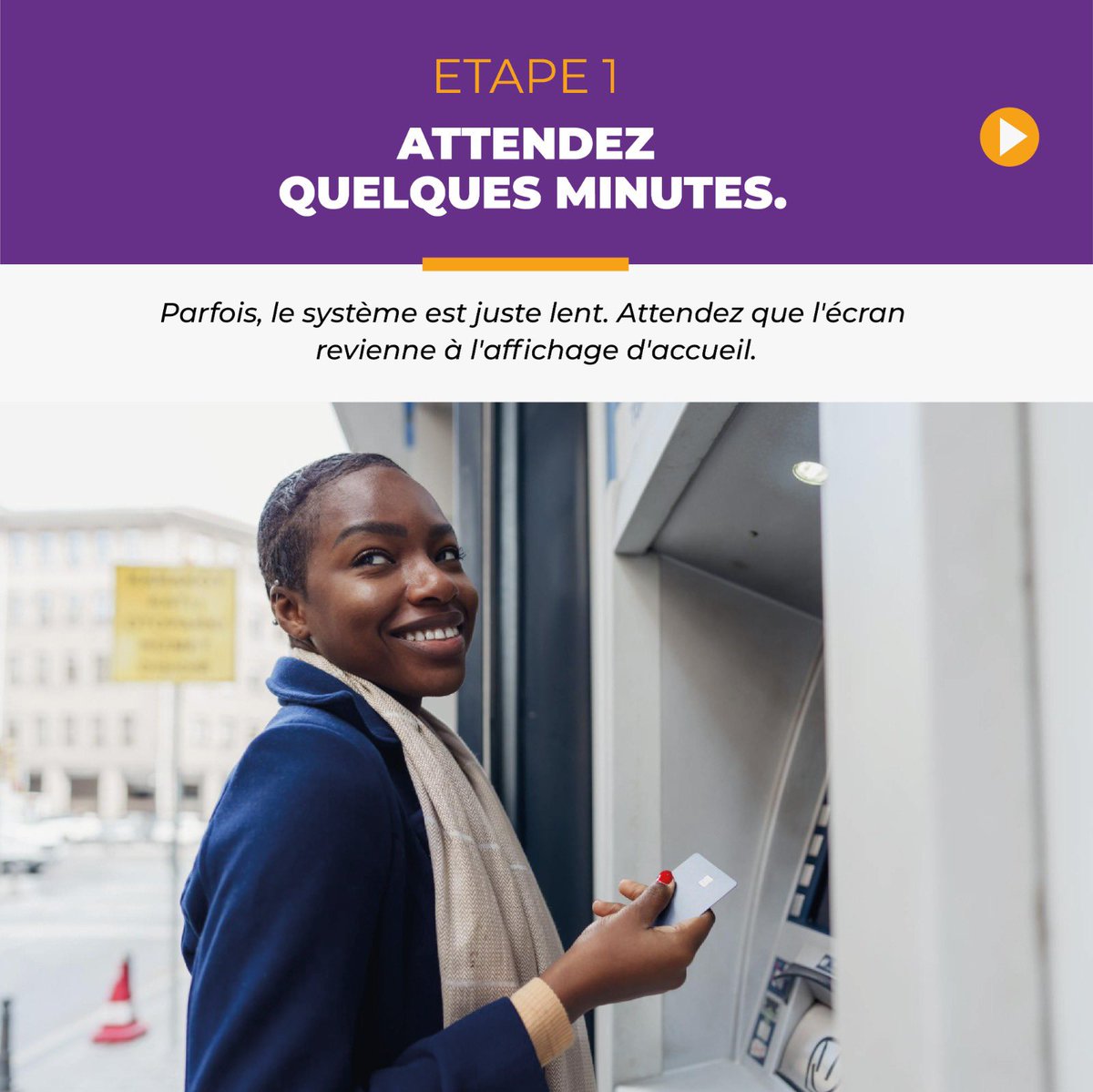cca_bank's tweet photo. Pas de panique, un incident technique au distributeur ne signifie pas que votre argent est perdu. Nous mettons tout en œuvre pour résoudre ces situations rapidement.
Suivez la démarche et nos équipes s'occupent du reste pour régulariser votre situation.
#CCABank https://t.co/f1c2cGjjei
