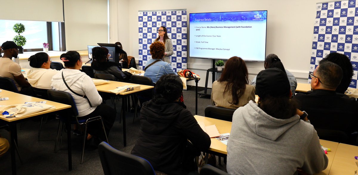FSBSOCIAL's tweet photo. We welcome our May 2026 intake at #FSBCroydon as students begin an exciting new chapter in their academic journey.
Our students have joined the BSc (Hons) Business Management with Foundation Year, awarded by Ravensbourne University London. Apply now:
https://t.co/TZPglNqqKH https://t.co/oyd7AFGhuX