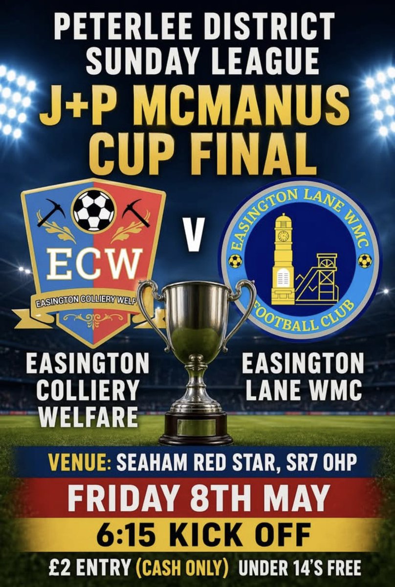 Easington Colliery Welfare tweet media