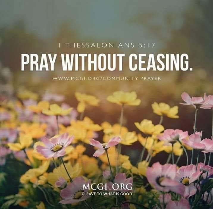 🎶🎶Araw gabi tayo'y manalangin. Ilagak ang lahat sa Amang mahabagin.🎶🎶

📖1  Tesalonica 5:17 (ADB 1905)

✨17 Magsinapanalangin kayong walang patid;

What Christian Gatherings  are Like
#PureDoctrinesOfChrist
#GlobalPrayerForHumanity