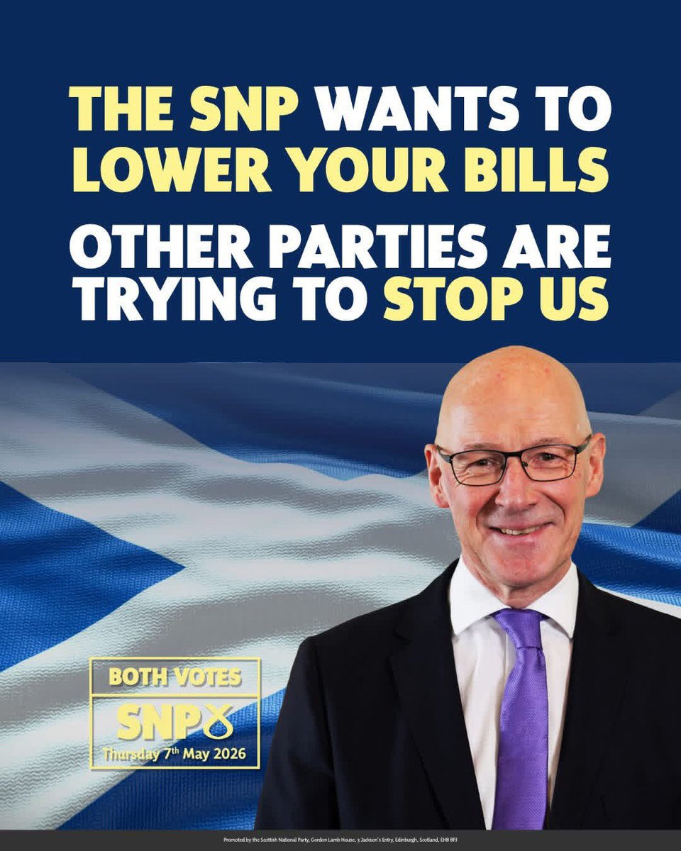 Read this again and again and ask yourself, ‘who is working for the people of Scotland?’

#bothvotesSNP