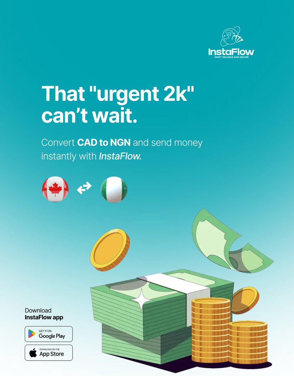 instaflowca's tweet photo. "Aunty, abeg... anything for your boy?" 😂

We all know that "Urgent 2k" doesn't know anything about international borders or time zones. When your people back home need you, they need you now. 🇳🇬

Why let bank delays make you look like the "wicked cousin" abroad? 🤨 https://t.co/4ObHGcSxMF