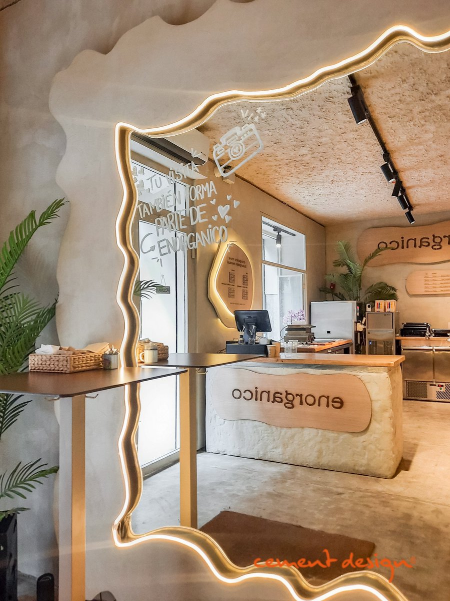 CementDesign's tweet photo. La colección Bio de Cement Design, y en especial nuestro acabado Bioclay, aporta una estética orgánica y cálida gracias a sus materiales basados en arcilla natural. 🌿
El resultado son espacios más sensoriales, saludables y conectados con la naturaleza.
Calle Gravina 14 ☕✨ https://t.co/kYz6pdclJd