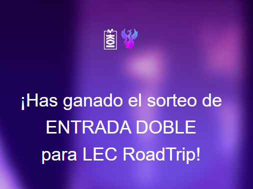 macarroli's tweet photo. Me sobra 1 entrada para la LEC, si conoceis a alguien de Madrid que quiera ir a verla la regalo ;) https://t.co/Xvs7hkeLLb