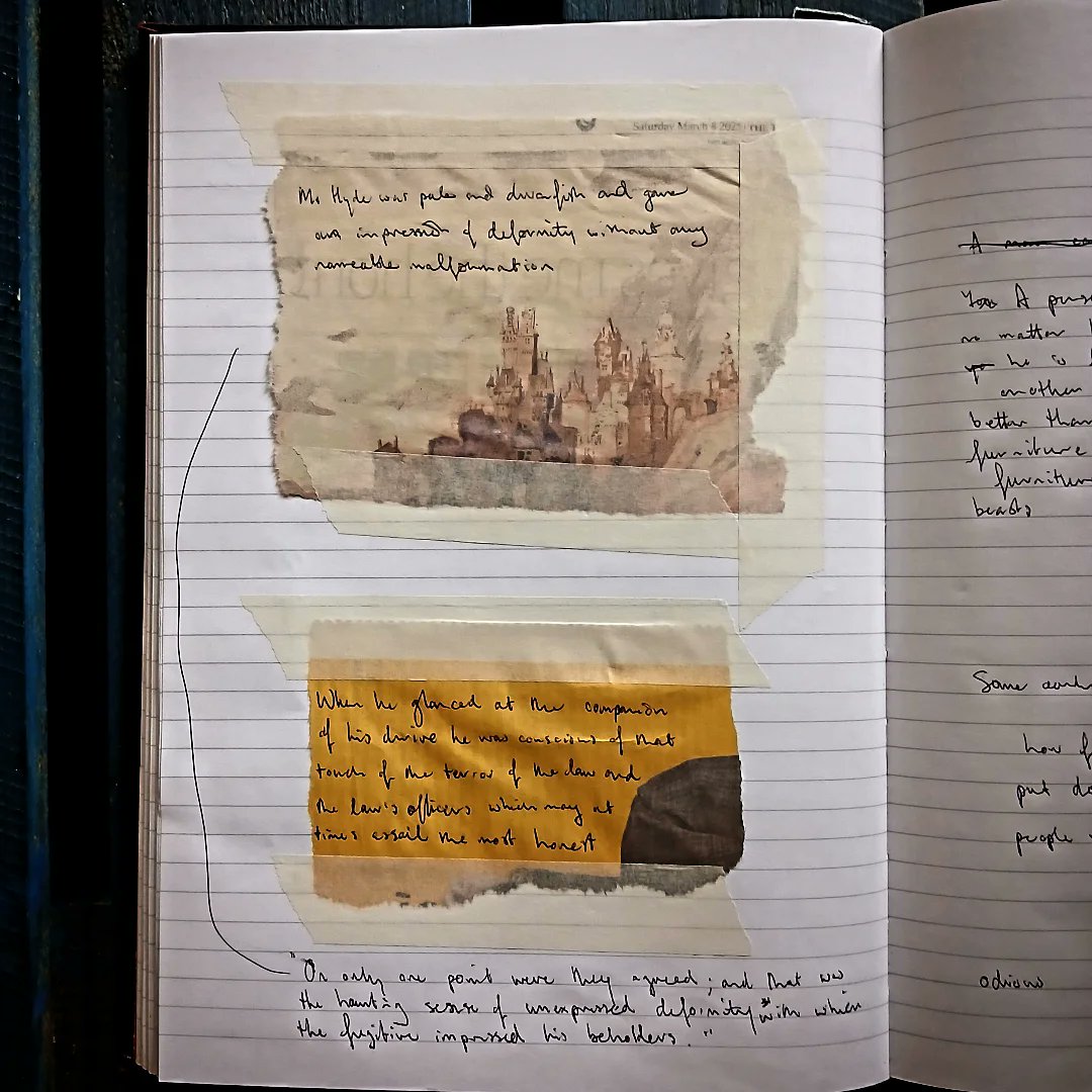 GMacraeBurnet's tweet photo. To mark the official paperback publication of #Benbecula, a few pages from my notebooks and research 💀 https://t.co/uIqzQncsn0