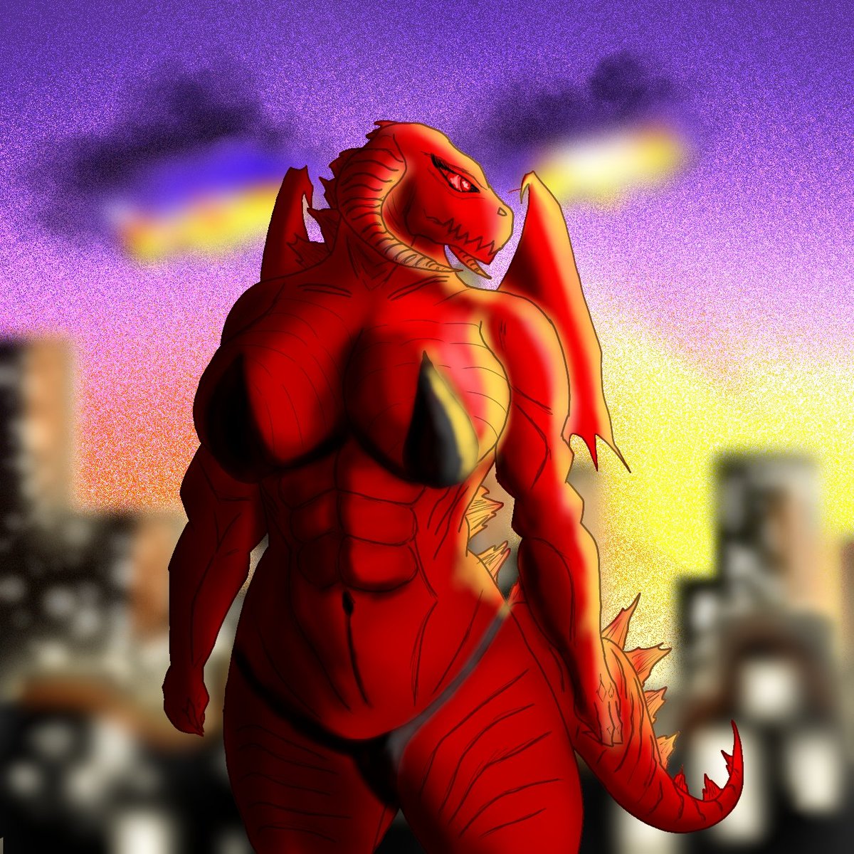 T0xicFireMC's tweet photo. Azra enjoying the sunset in the city. I took your advice and doing them from now on.
#sunset #Azra #ToxicFireMc https://t.co/Z9EfT2qDN5