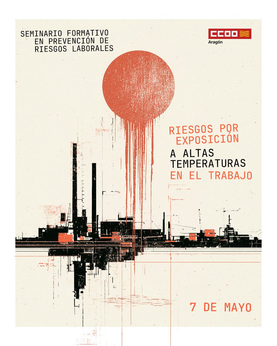 Salud Laboral y M. Ambiente CCOO Aragón tweet media