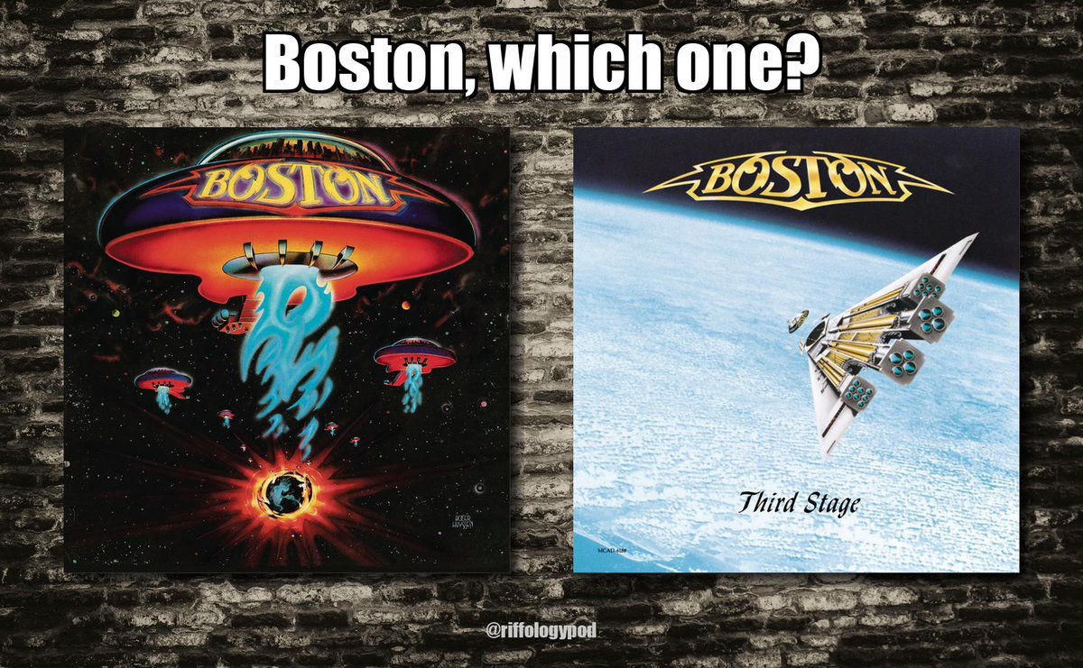 RiffologyPod's tweet photo. 🇺🇸 Which Boston album gets your vote: the self-titled debut from 1976 or 'Third Stage' from 1986?
Please share and follow us for daily music content!
#riffology #Boston #Boston1976 #ThirdStage #ClassicRock https://t.co/Vv2vF1d8Pp