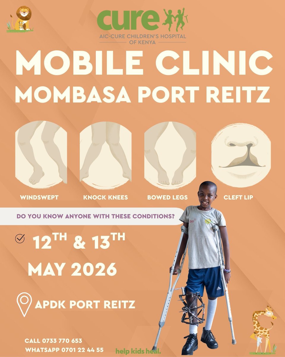 CURE Children's Hospital of Kenya tweet media
