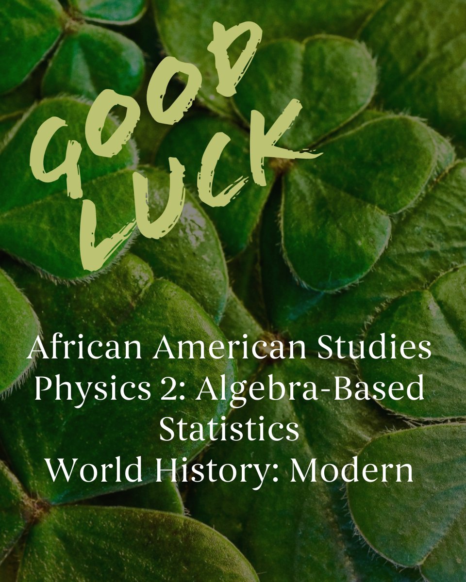 aptipin's tweet photo. 2026 AP Exam ~ Day 4
You'll do great! https://t.co/TXkmp1W7zT
