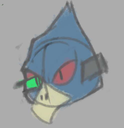 wadablab's tweet photo. also had to do falco https://t.co/dDEyuAuNXf