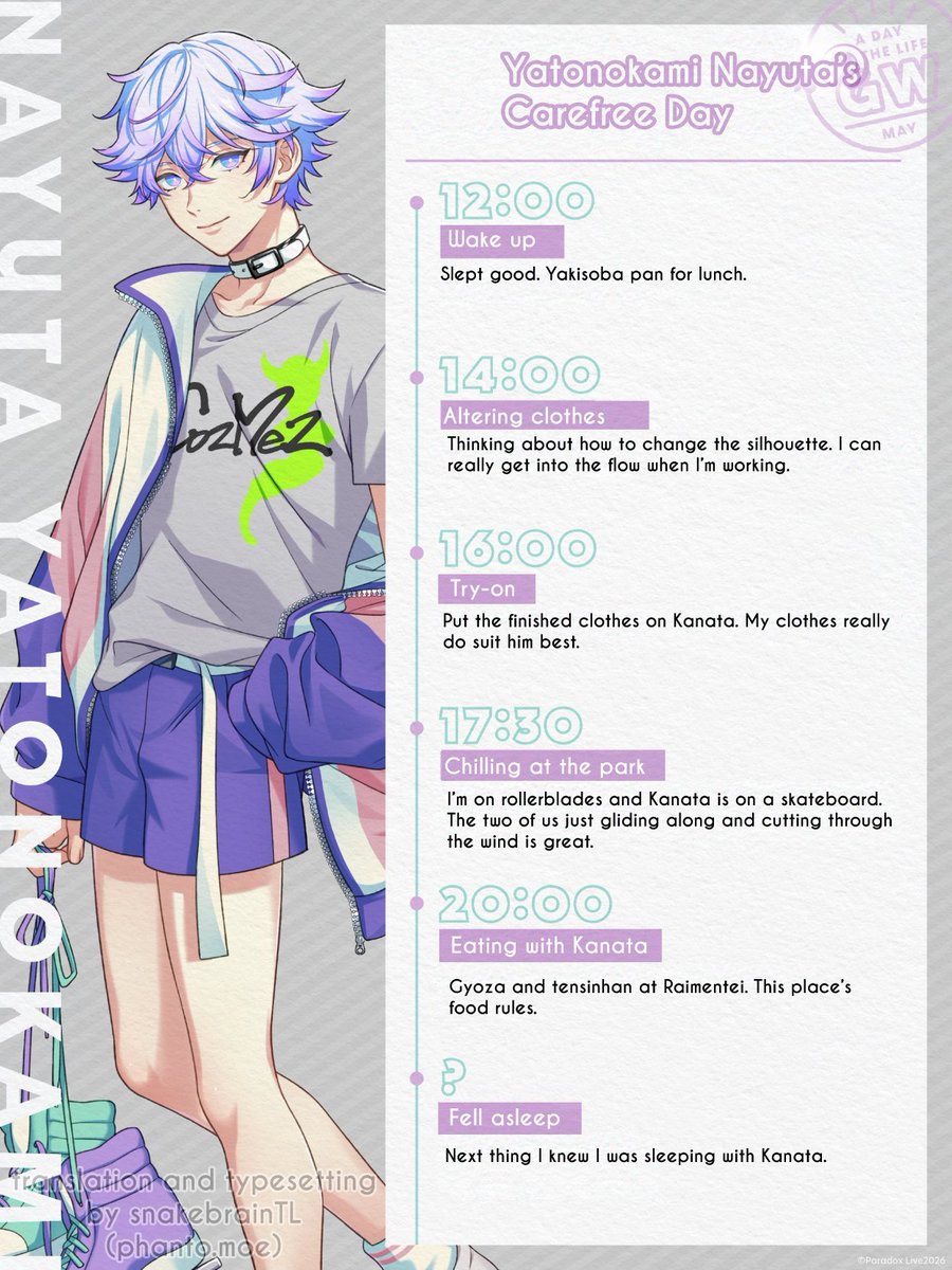 ⊗ @ paradox live translations tweet media