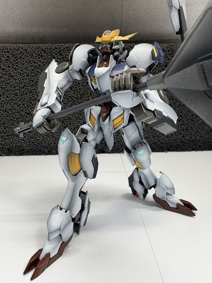MGバルバトスルプス作成前にHGバルバトスルプスレクスを塗装！ ルプス