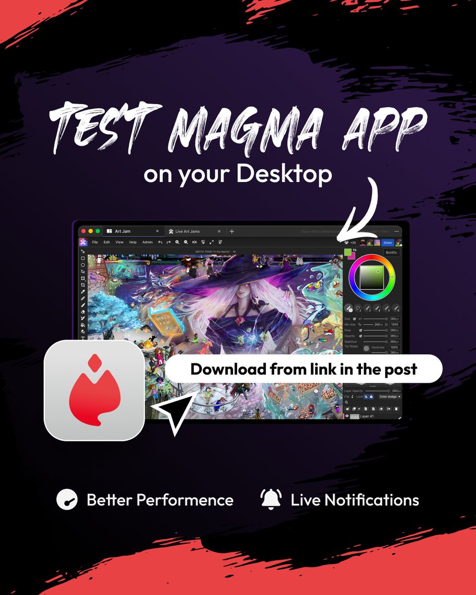 Magma tweet media