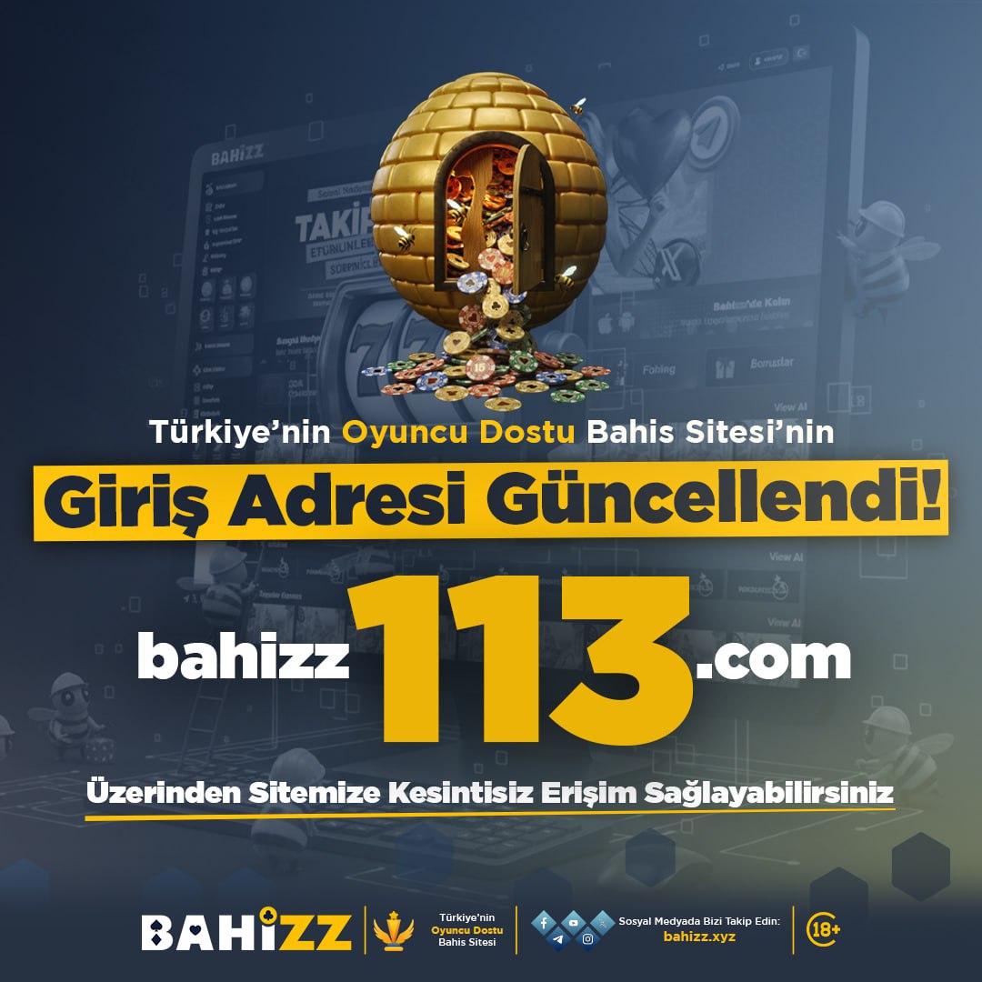 BahizzTR's tweet photo. 👑 GÜNCEL ADRESİMİZ YENİLENDİ!

🔔 Tüm Güncellemelerden Haberdar Olmak İçin Sosyal Medya Adreslerimizi Takip Ediniz. https://t.co/f7hFMqhfNF
