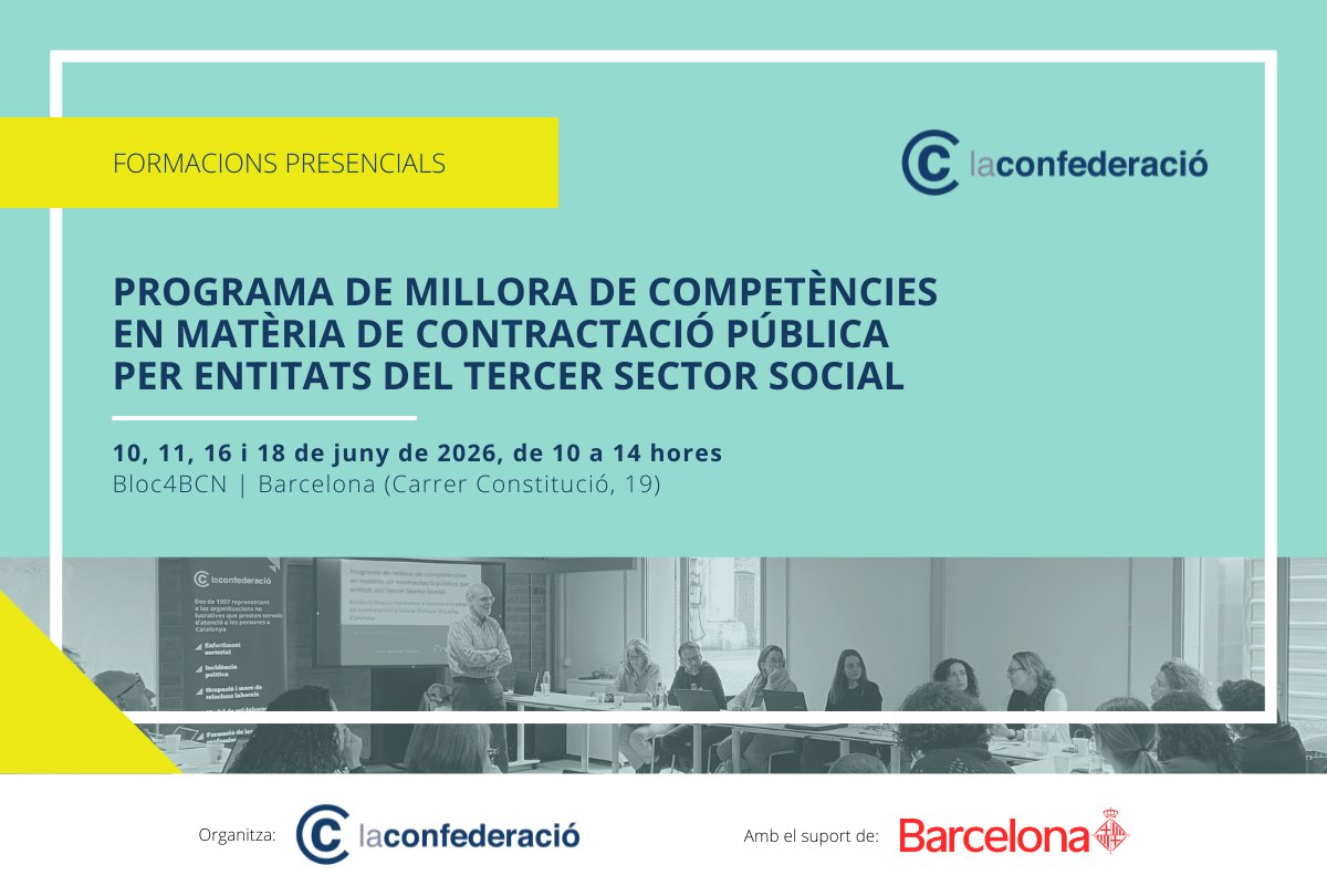 La Confederació Tercer Sector Social tweet media