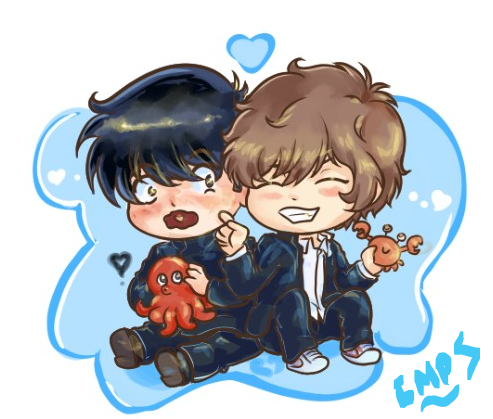 EmpRay_art's tweet photo. Look them~

#goforitnakamura #ganbarenakamurakun #boyslove #nakahiro https://t.co/vu6vxoSBeV