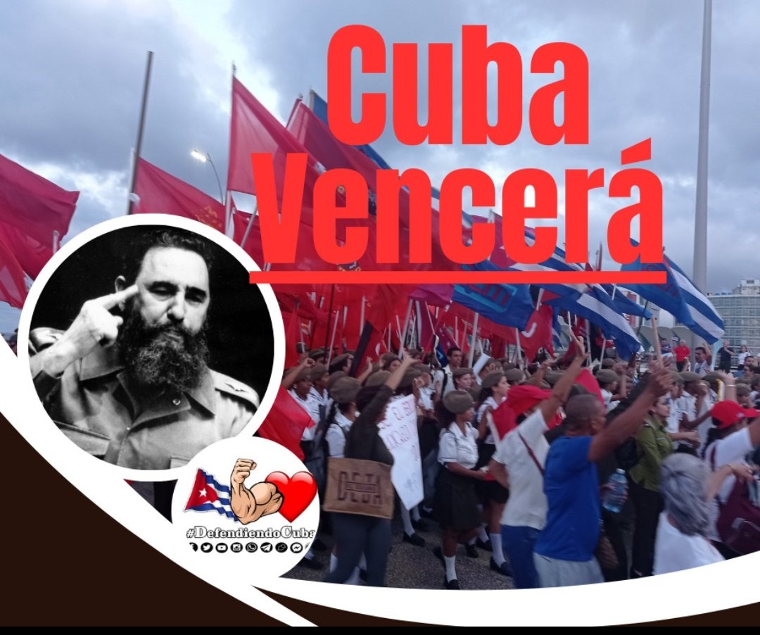#100AñosConFidel: “¡Este pueblo no entregará jamás la Revolución ni el socialismo! ¡Este pueblo no entregará jamás las armas! ¡Este pueblo no entregará jamás su unidad!”

‼️ #CubaVencerá‼️
#DefendiendoCuba🇨🇺💪❤️