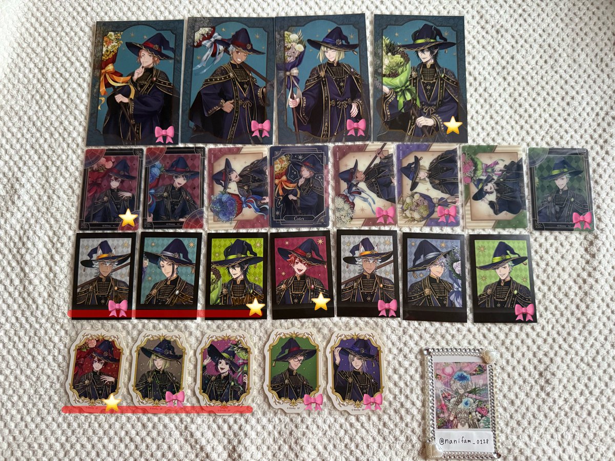 nanifam_0228's tweet photo. 【交換】ツイステ展 カードコレクション アニメーション4コマステッカーコレクション 缶バッジ ブルームバースデー ポストカード ふぁぼカ ぱしゃこれ ぺたコレクション
【求】4枚目
【譲】1~3枚目
・郵送でのお取引
検索からでもお気軽にお声がけください🍀 https://t.co/FNefI7gXsH