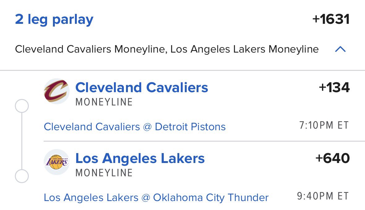 Out of Line Bets tweet media