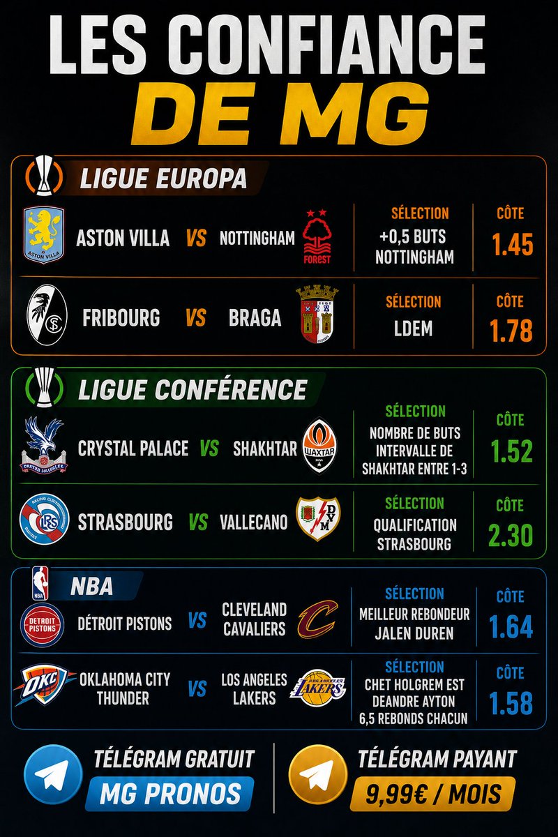 MG Pronos tweet media
