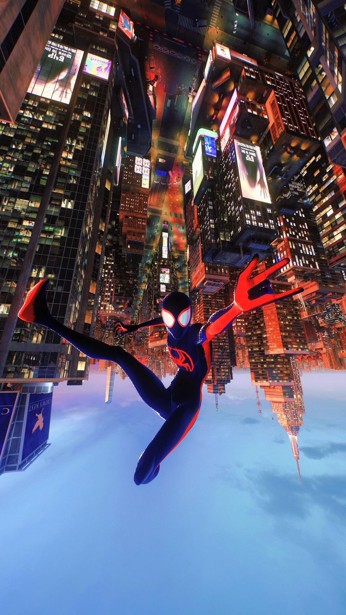 10gooood's tweet photo. #SPIDERMAN2 サクサク進めてあっちゅー間にトロコンしちゃったんだけどさ、それよかこのフォトスクショ見てくれよ！めっちゃカッコよく撮れて即スマホの壁紙にしたわ！ https://t.co/0aPCifNzHh