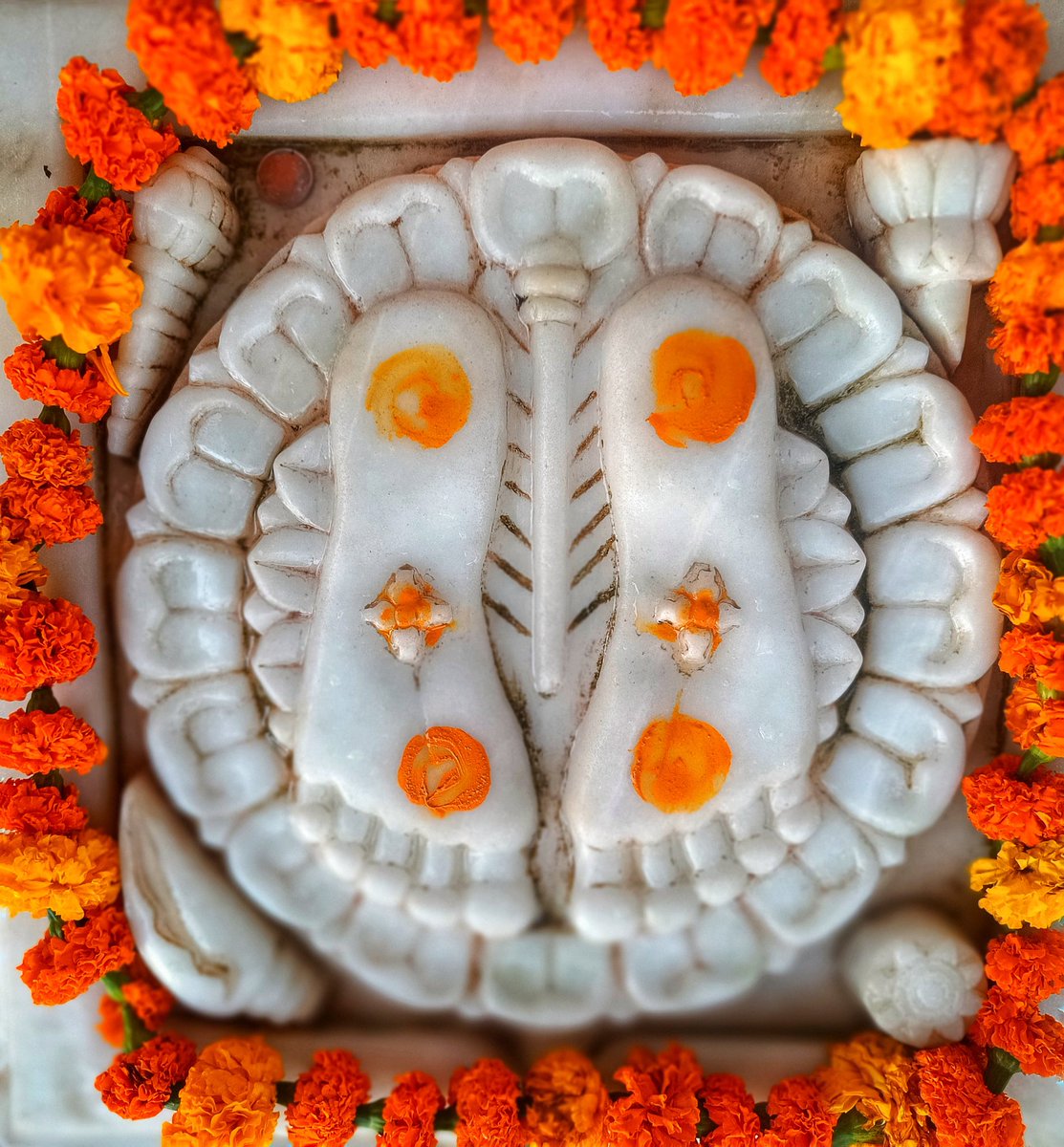 श्री कृष्ण चरण पादुका (गोलोकधाम), प्रभासक्षेत्र - गुजरात (सौराष्ट्र)
दिनांकः 07 मई 2026, वैशाख कृष्ण षष्ठी - गुरूवार
सायं श्रृंगार 
05269003

भगवान कृष्ण एवं बलदाऊ के देहोत्सर्ग तीर्थ पहुंचने के लिए लोकेशन लिंक:🛕📍maps.app.goo.gl/xBvEmoWiG3aB1Z…