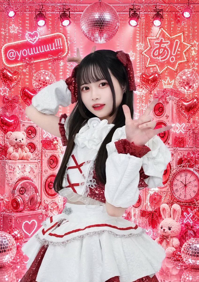 新衣装新メンバーアー写公開】 🫧くまたに。 ❤️担当カラー 赤