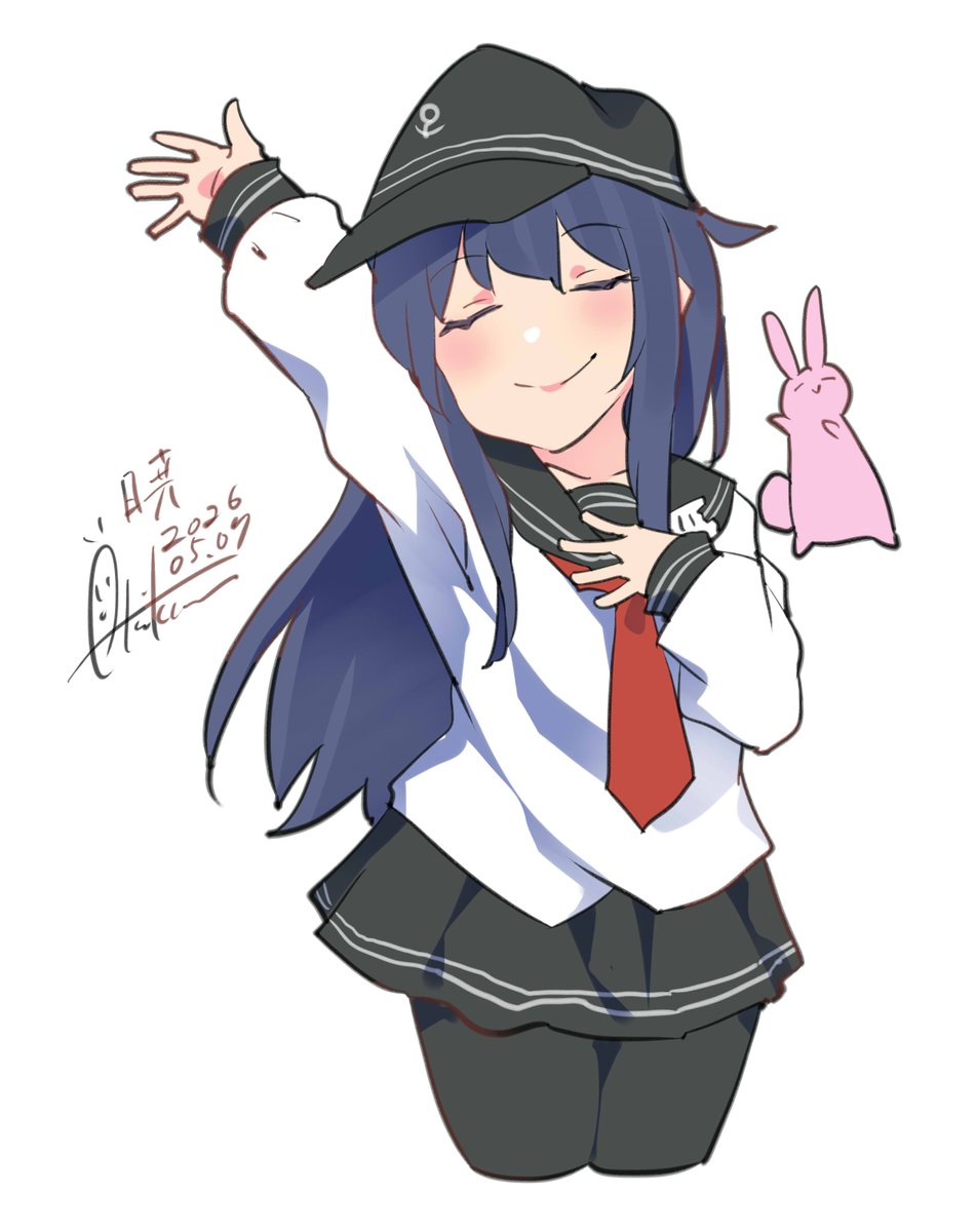 暁(艦これ) 「暁『しゃらんら!』 #艦これ #暁 #艦これ版深夜の真剣お絵描き60分一本勝負 」|あき缶@inicaのイラスト