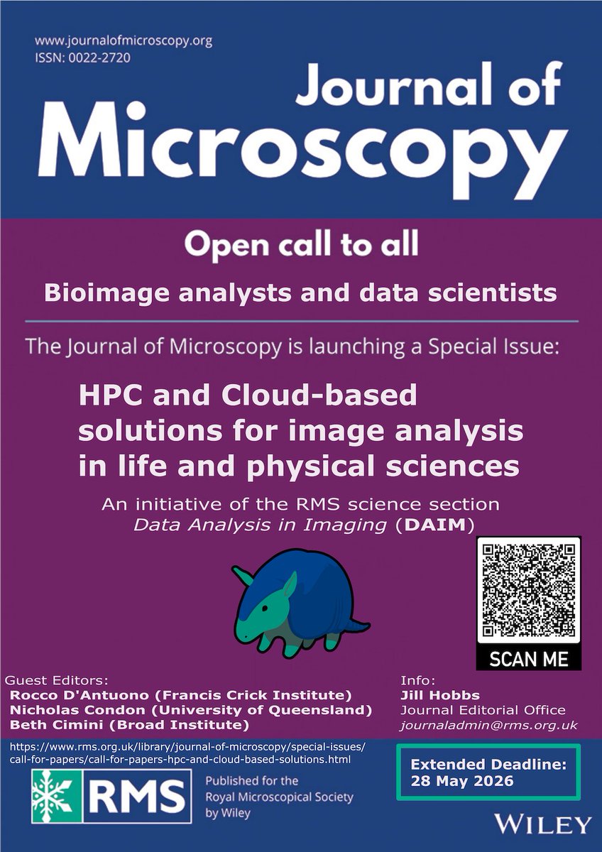 JournalofMicroscopy tweet media