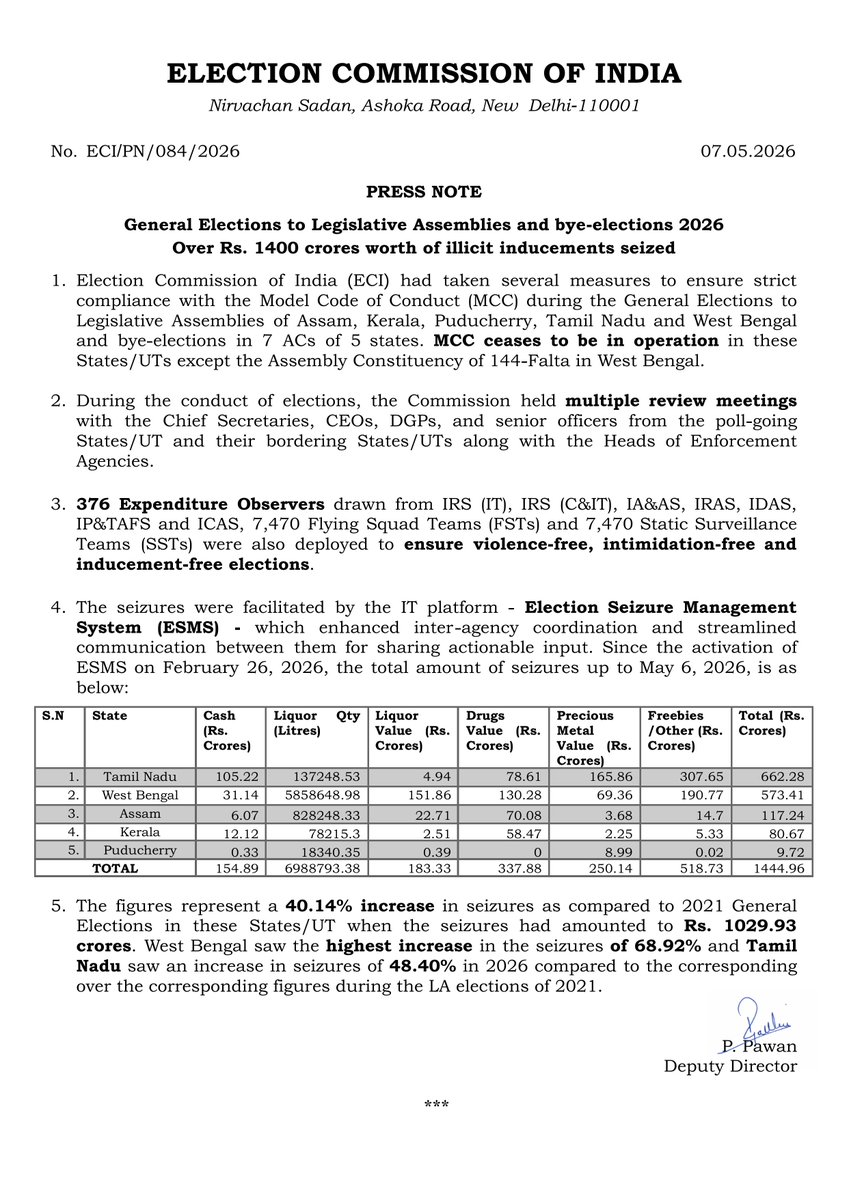 Chief Electoral Officer Tamil Nadu tweet media