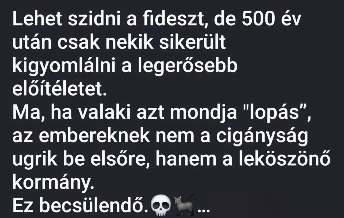 😆😆😆 közbeszerezve 😆 Előítélet vs Fidesz egyetlen értékelhető eredménye
