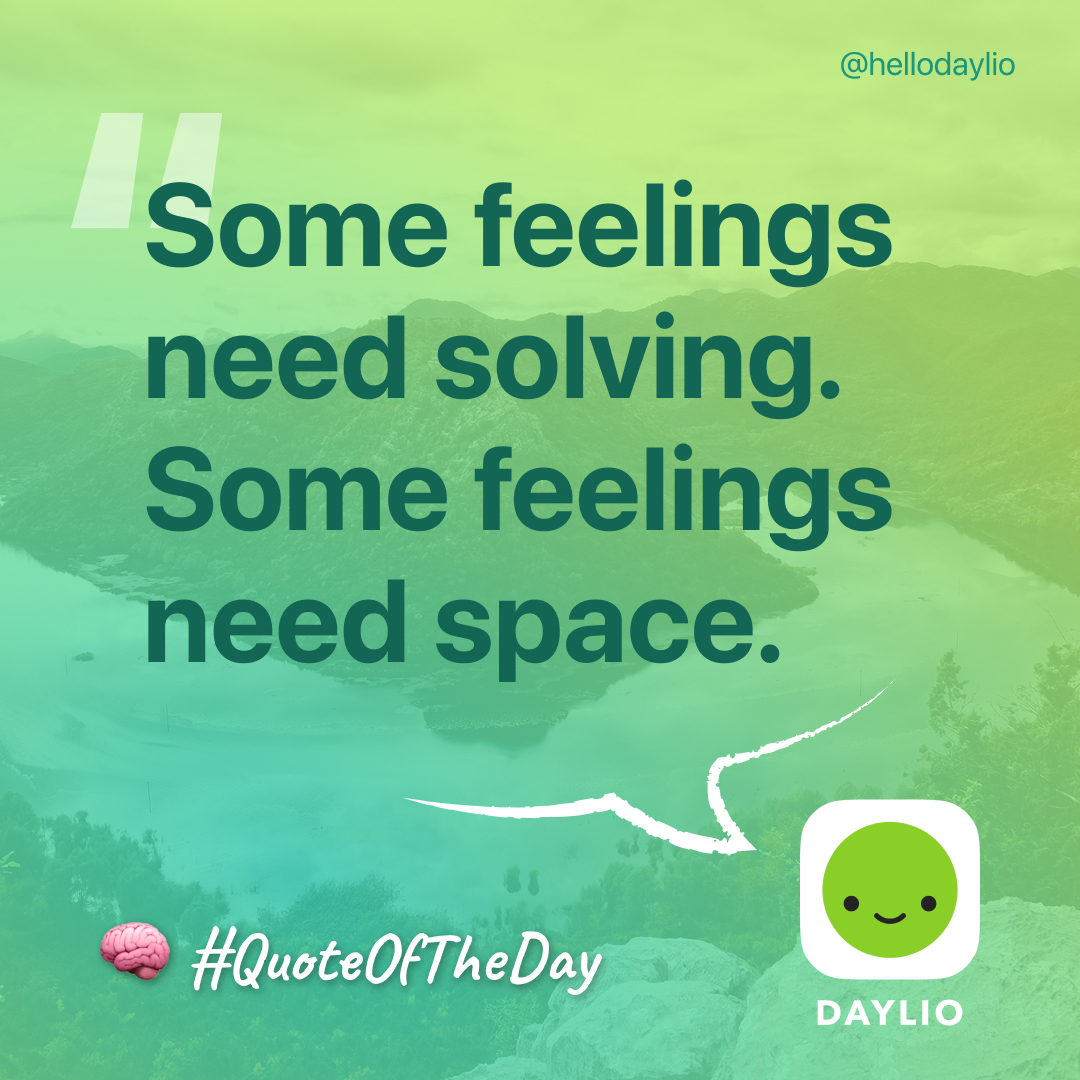 hellodaylio's tweet photo. 🌿 Mental health care isn't always about changing how you feel. Sometimes it's just naming what's here and giving it space. What feeling needs room today? #MentalWellness #QuoteOfTheDay #Wellbeing #SelfAwareness #MoodTracking #Daylio #journal https://t.co/E37GU6QLB4