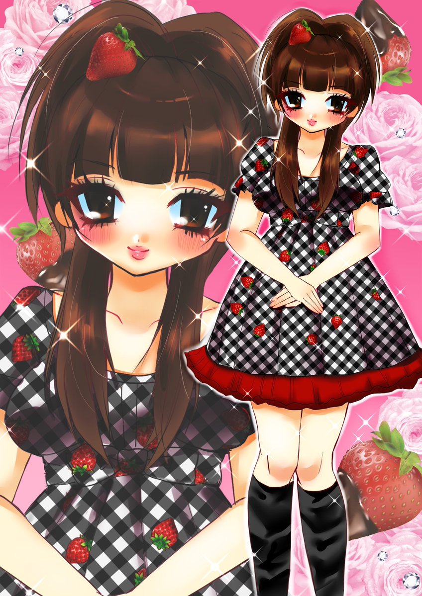 キラキラピンクな女の子絵たち💖