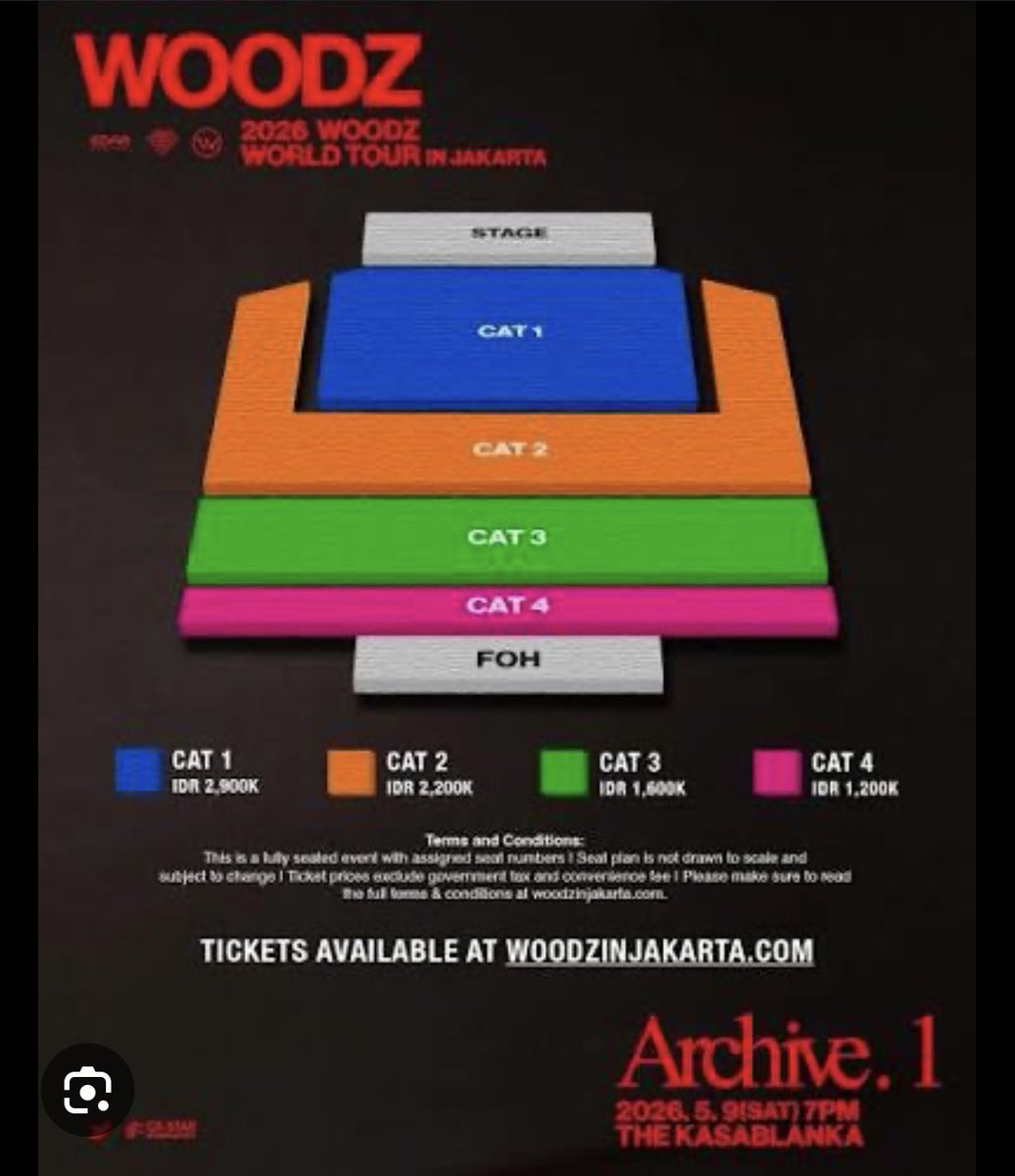 dillon_valdi's tweet photo. Wts Tix woodz 
Cat 2 : 10 Tix
Underweb price
Cod venue

Wa 081558682938
IG : dillonvaldi86
IG Jastip : oneandcotix 

#wtstixwoodz #woodzinjkt #wtb https://t.co/Oh7YzX1Rwh