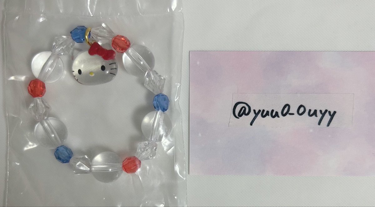 yuu0_0uyy's tweet photo. 【交換】サンリオキャラクターズ ジュエリーブレスレット2

求）ポチャッコ
譲）ハローキティ

✿郵送でのお取引

︎✿お気軽にお声掛けください！ https://t.co/NKcmLJEMRa