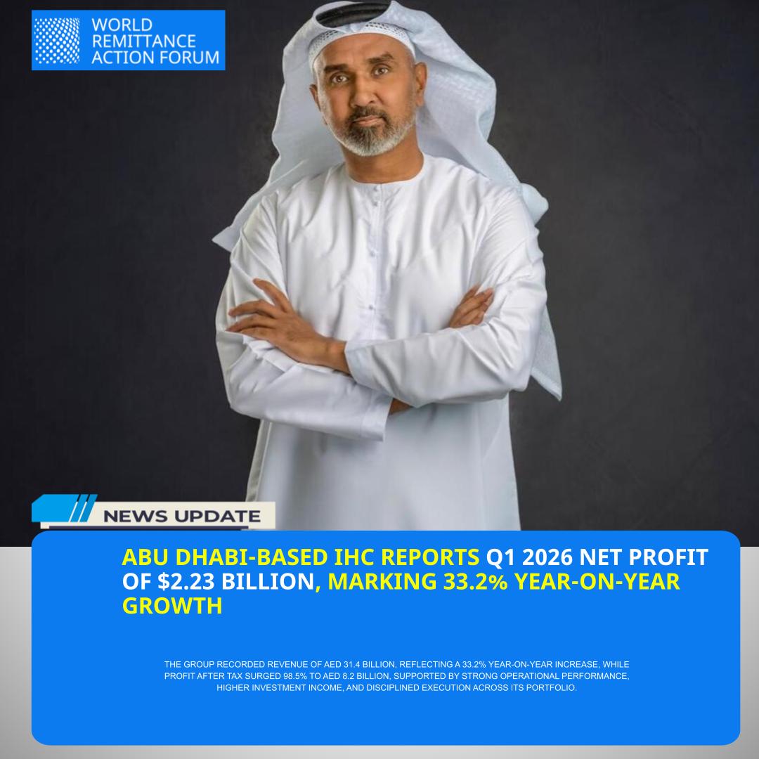 IHC, a global investment company focused on creating dynamic value networks, has announced its financial results for Q1 2026. 

#IHC #Q12026 #FinancialResults #AbuDhabi #Investment #BusinessGrowth #UAE #CorporateNews