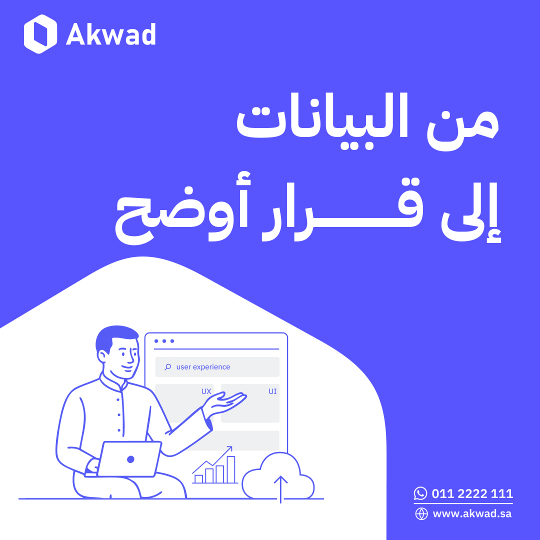 AkwadUX's tweet photo. في أكواد نساعد الجهات على:
- فهم التجربة الرقمية
- اكتشاف نقاط التعثر
- دعم فرق العمل ببيانات واضحة
- تحسين الرحلات الرقمية
لأن القرار الأفضل يبدأ بفهم أعمق للمستخدم 👏 https://t.co/8hZ1mr4x1f