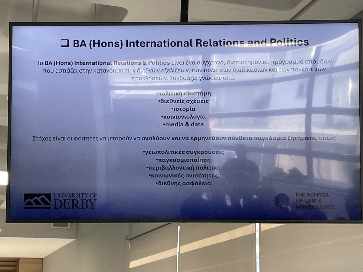 EZikopoulos's tweet photo. #MediterraneanCollege #UniversityOfDerby If you want to be at the negotiating table, make sure you are among the decision-makers. Otherwise, you might find yourself at the same table, but as part of the menu! https://t.co/SBRy8AJHHy
