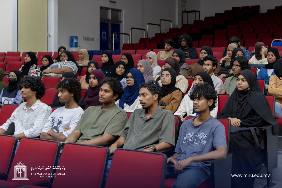MNUedu's tweet photo. An insightful session on “Fundamentals of Internal Auditing” was conducted today at The Maldives National University by the Internal Audit Association of the Maldives for business students.
The session provided meaningful knowledge and practical perspectives, contributing significantly to the enhancement of students’ academic understanding while further strengthening their preparedness for future professional endeavors.
The Maldives National University extends its sincere appreciation to the Internal Audit Association of the Maldives for their valuable contribution and continued support in advancing industry-relevant learning opportunities for students.

#MNU #no1universityinthemaldives